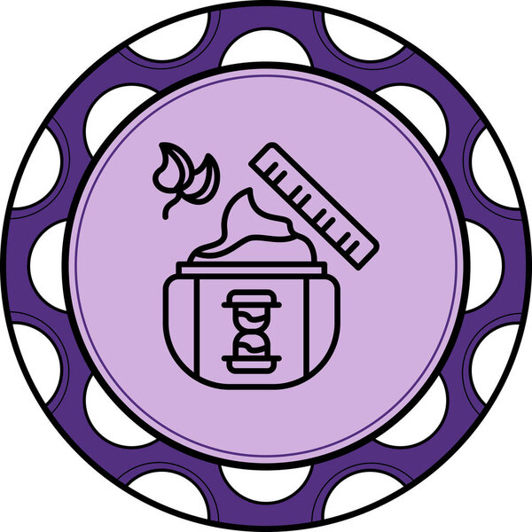 Anti Aging Cream. simple creative icon for apps or web pages