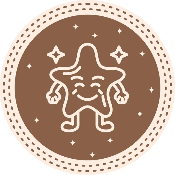 Joy simgesi basit düz çizim