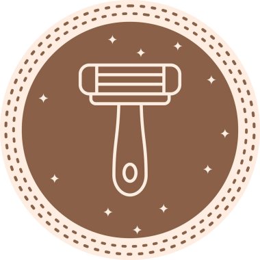 Tıraş Usturası Yüksek Kaliteli Modern Vektör Elementi