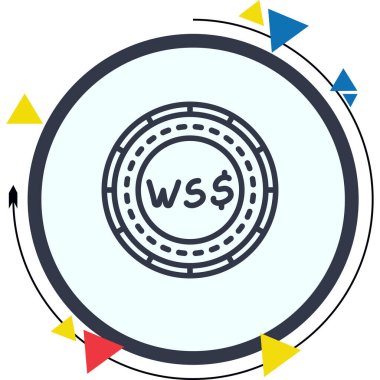 Samoa Bozuk Para Yaratıcı Eşsiz Ürün Tasarım Elemanı