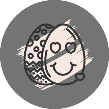 Paskalya Gülen Kalpler Yumurta Dinamik Yenilikçi Web Tasarım Elementi