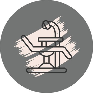 Diş Hekimi Modern Dengeli Marka Vektörü Sembolü