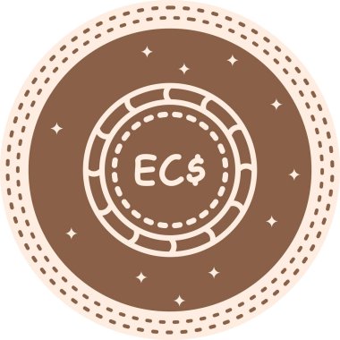 Karayip madeni para simgesi, para birimi sembolü