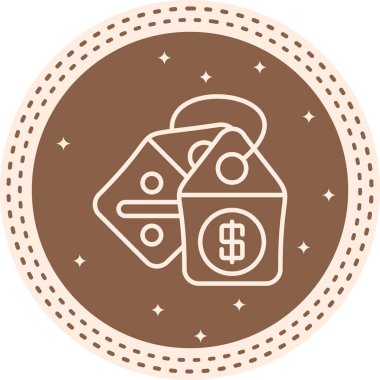 Fiyat Etiketi Temizlenmiş Dijital Grafik Düzeni