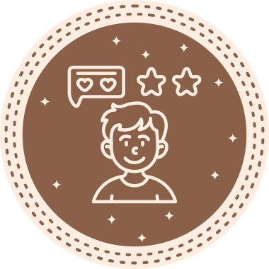 yorum web simge vektör çizim