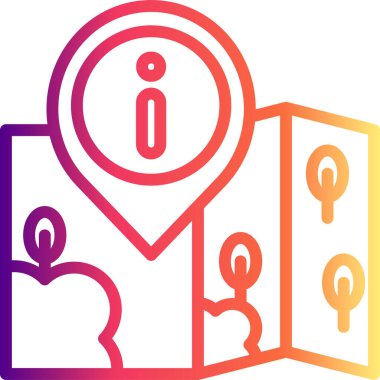 Konum Bilgileri Minimum Yüksek Kalite Grafik Sembolü