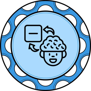 Beyin Çıkarma Yaratıcı Dinamik Web Tasarımı Nesnesi