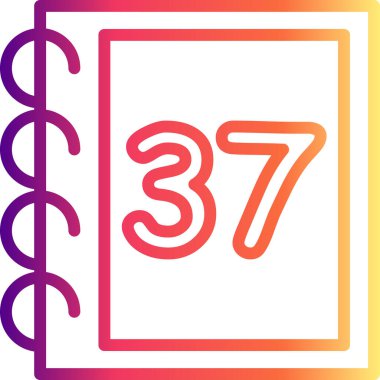 37 Web simgesi vektör illüstrasyonu