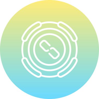 Unlink Elegant Minimal Digital Graphic Symbol
