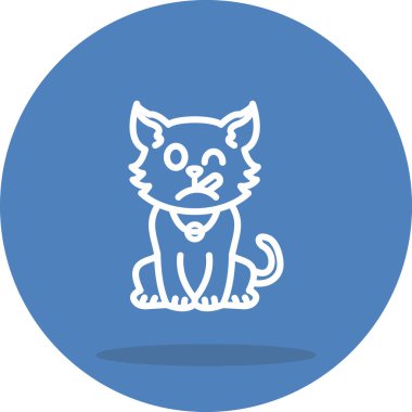 Kedi Termometresi Belirgin Vibrant Dijital Grafik Özelliği