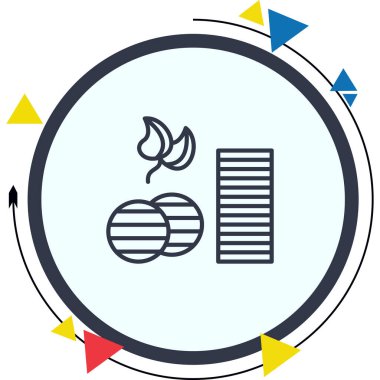 Pamuk Pedleri web simgesi vektör çizimi