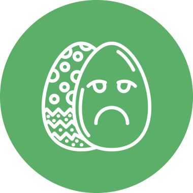 Paskalya Somurtması Yumurta Premium Temiz Dijital Sanat Düzenlemesi