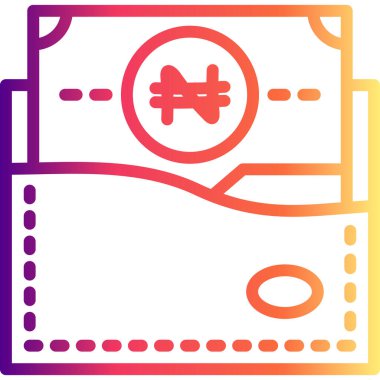 Nijer Cüzdan Biçimli Damgalama Vektörü Özelliği.