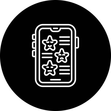 Basit geribildirim simgesi vektör çizimi