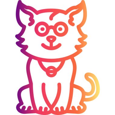 Kedi İneği Profesyonel Yenilikçi Düz Tasarım Düzeni