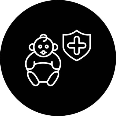 Sağlık Sigortası Bebek Stili Profesyonel Yaratıcı Sanat Nesnesi