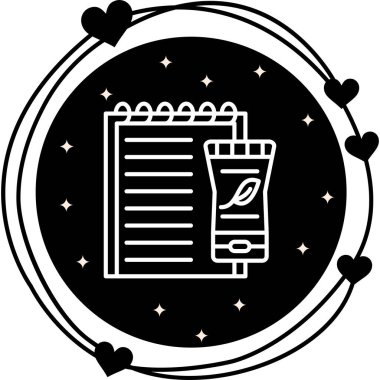 Cilt Rutini Simgesi, Basit İllüstrasyon