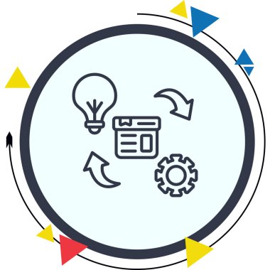 İlgili Ürün Simgesi, Basit İllüstrasyon