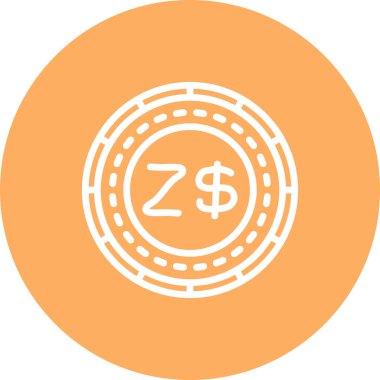 Zimbabwe Sikkesi Yüksek Çözünürlüklü Sanat Sembolü