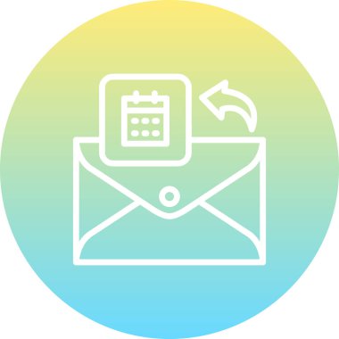 E- posta Takvimi Dinamik Yenilikçi Web Tasarım Elemanı