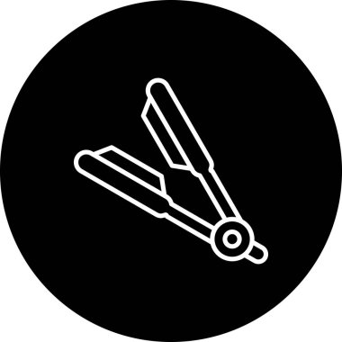 Saç Demir Premium Çağdaş Düz Vektör Özelliği