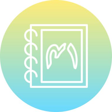 Kırk bir web simgesi vektör illüstrasyonu