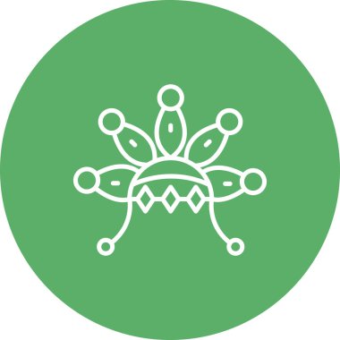 Hint Şapkası Yaratıcı Minimum Vektör Sanatı Özelliği