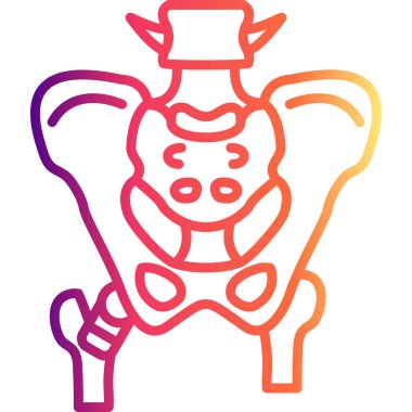 Kalça Değiştirme Zarif Modern Markalaşma simgesi