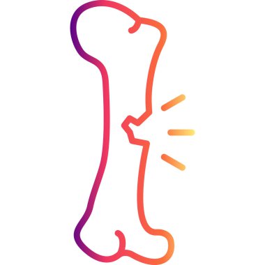 Uygulama için Kırık Kemik Kırma simgesi