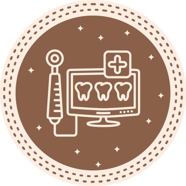 İç Kamera Premium Zarif Dijital Tasarım Sembolü