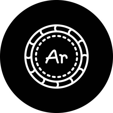 Malagasy madeni para simgesi, para birimi sembolü