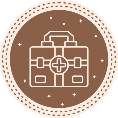 İlk Yardım Çantası Zarif Rafine Ürün Tasarım Varlığı