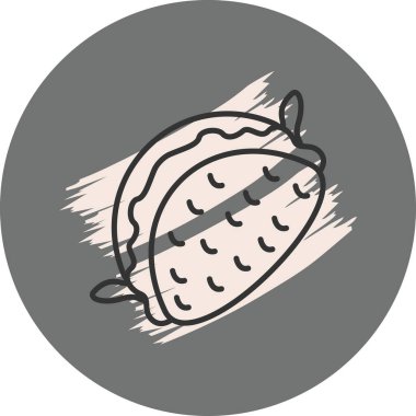 Taco Hattı Resimleri, Simge, Düz, Logo