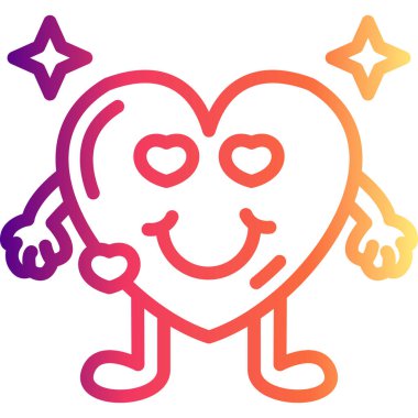 Yüreğinizle Gülümseyin Profesyonel Yaratıcı Grafik Elementi