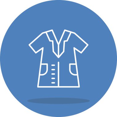 Hastane Önlüğü Dinamik Yaratıcı Dijital Grafik ŞekliName