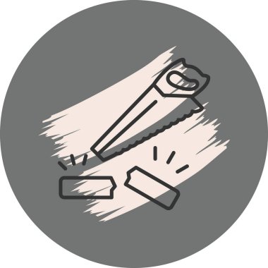 El testeresi Ayırt edici Modern Temiz Sanat Özelliği