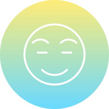 Çizgi film karalama simgesi web işareti, beyaz arkaplanda izole edilmiş emoji simgesi