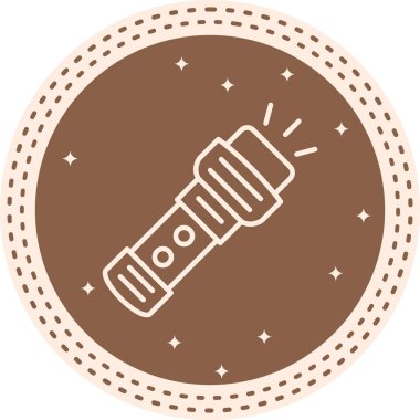 El feneri Dengelenmiş Özel Düz Vektör Düzeni