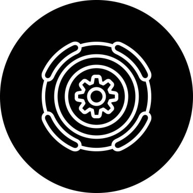 Zarif Modern Yaratıcı Sanat Sembolü Ayarlanıyor