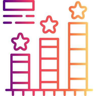 Basit geribildirim simgesi vektör çizimi