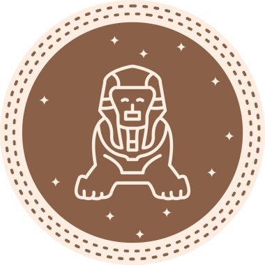 Aslan heykelinin basit ana hatları