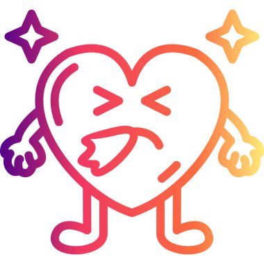 Hapşıran Kalp Yüksek Çözünürlüklü Dinamik Tasarım Düzeni