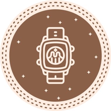 Akıllı Saat Grafik Dinamik Özel Dijital Sanat Düzeni