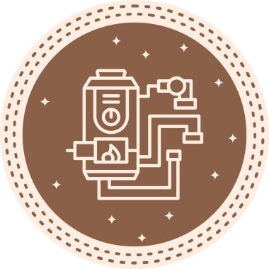 Gayzer Yüksek Kaliteli Özel Vektör Tasarımı