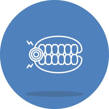 TMJ Tedavi Modern Soyut Yaratıcı Tasarım Varlığı