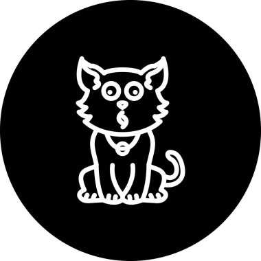 Whistle Cat Yenilikçi Düz Ürün Tasarım Sembolü