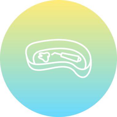 Diş Tepsisi Yenilenmiş Zarif Vektör Sanatı Nesnesi