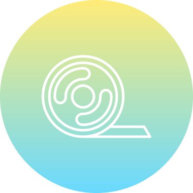 Elektrik Teybi Simgesi, Basit İllüstrasyon