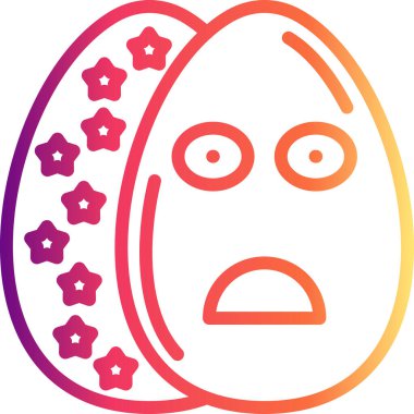 Paskalya Üzüntülü Yumurta Gelişmiş Yaratıcı Arayüz Grafiksel ŞekliName