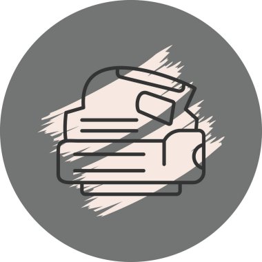 Kemer Sander Hattı Düz Simgesi